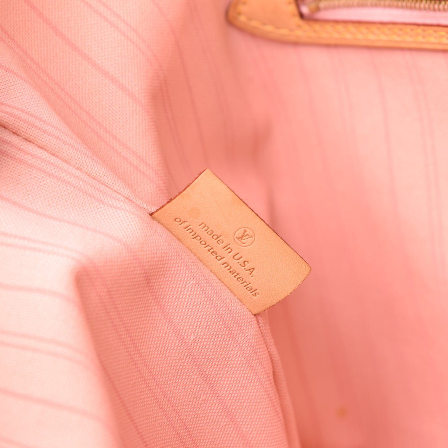 Damier Azur Delightful MM Rose Ballerine