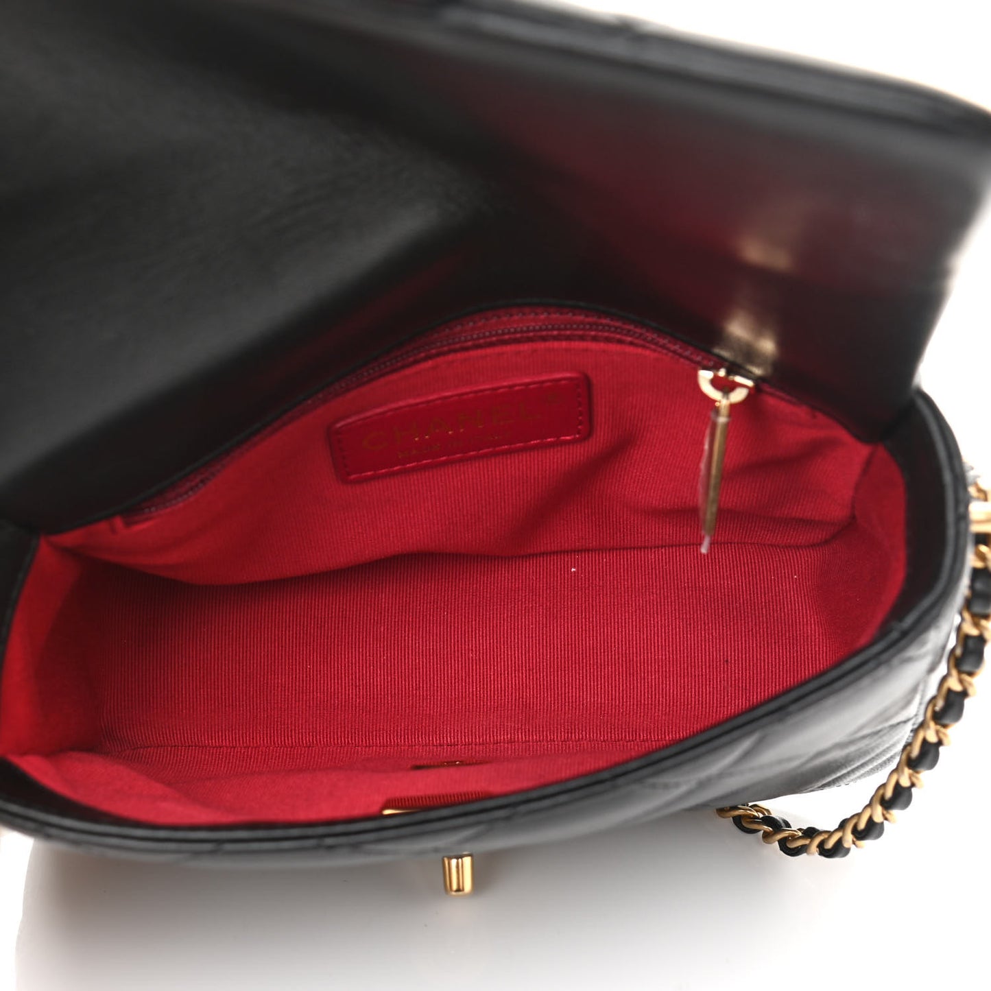 Lambskin Quilted Mini My Perfect Flap Black