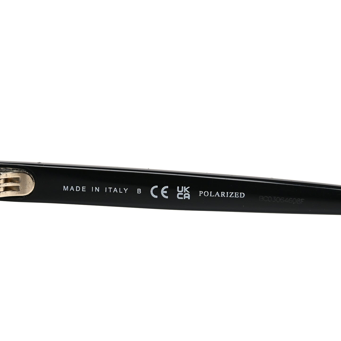 Acetate Polarized Square Sunglasses 5505-A Black