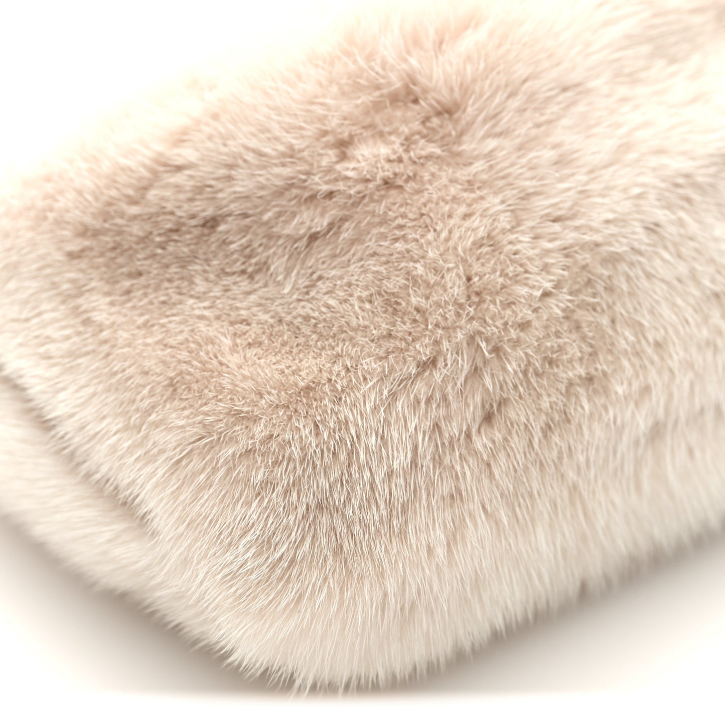 Mink Fur Clutch Pink