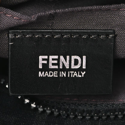 Fendi Zucca Spalmati Messenger Bag Black 6 of 10