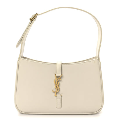 Saint Laurent Smooth Calfskin Le 5 A 7 Hobo Crema Soft 1 of 10