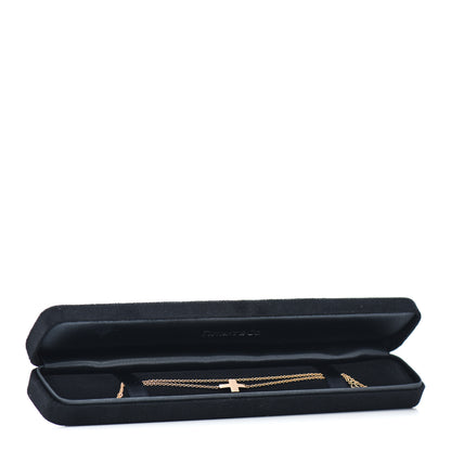 Tiffany 18K Rose Gold T Double Chain Bracelet 5 of 5