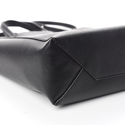 Celine Grained Calfskin Small Vertical Cabas Black 8 of 9