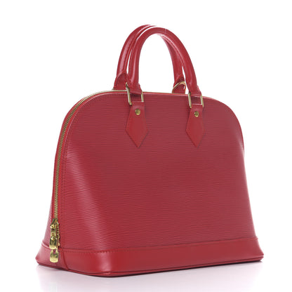 Louis Vuitton Epi Alma PM Rouge 2 of 8