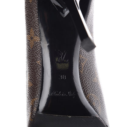 Louis Vuitton Patent Monogram Fetish Pumps 38 6 of 10