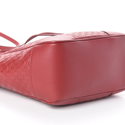 Gucci Microguccissima Small Bree Tote Red 8 of 9