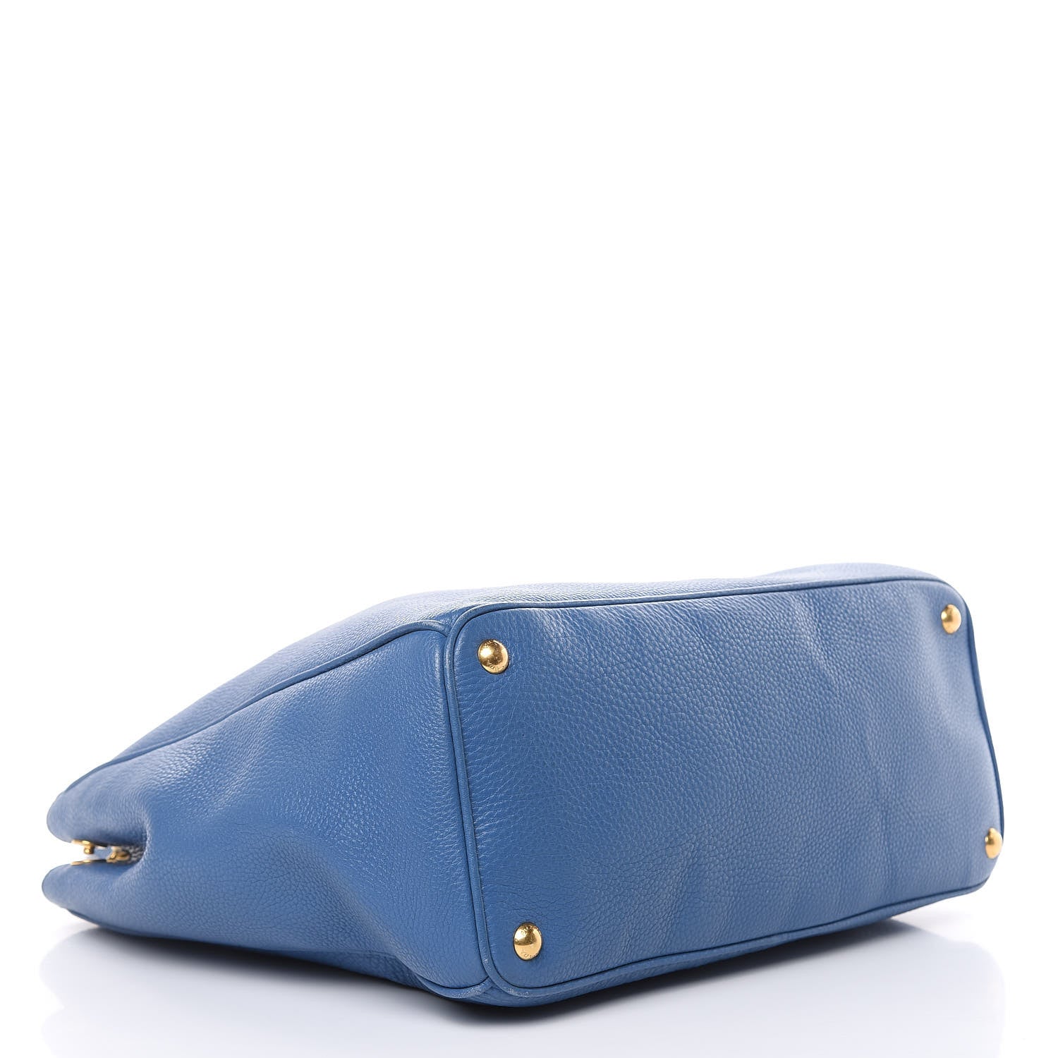 Prada Vitello Daino Tote Cobalto 4 of 21