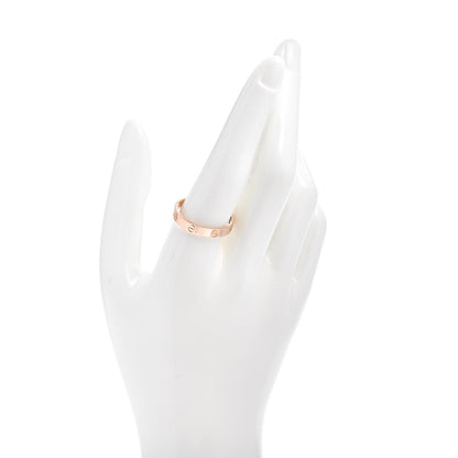 Cartier 18K Pink Gold 3.5mm LOVE Wedding Band Ring 64 10.75 2 of 4