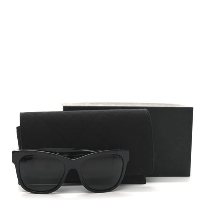 Chanel Acetate Square CC Sunglasses 5380 Black 7 of 7