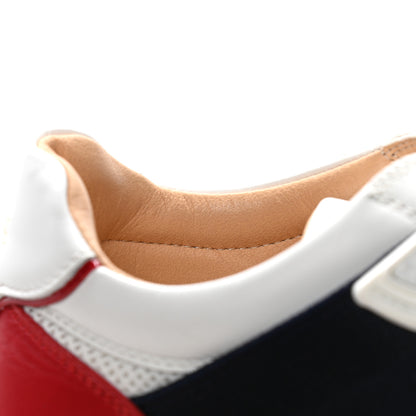 Christian Louboutin Calfskin Elastikid Spikes Womens Donna Sneakers 36.5 White Multicolor 5 of 5