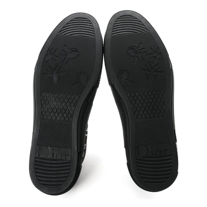 Christian Dior Technical Canvas Oblique Mens B23 Low Top Sneakers 45 Black 6 of 9