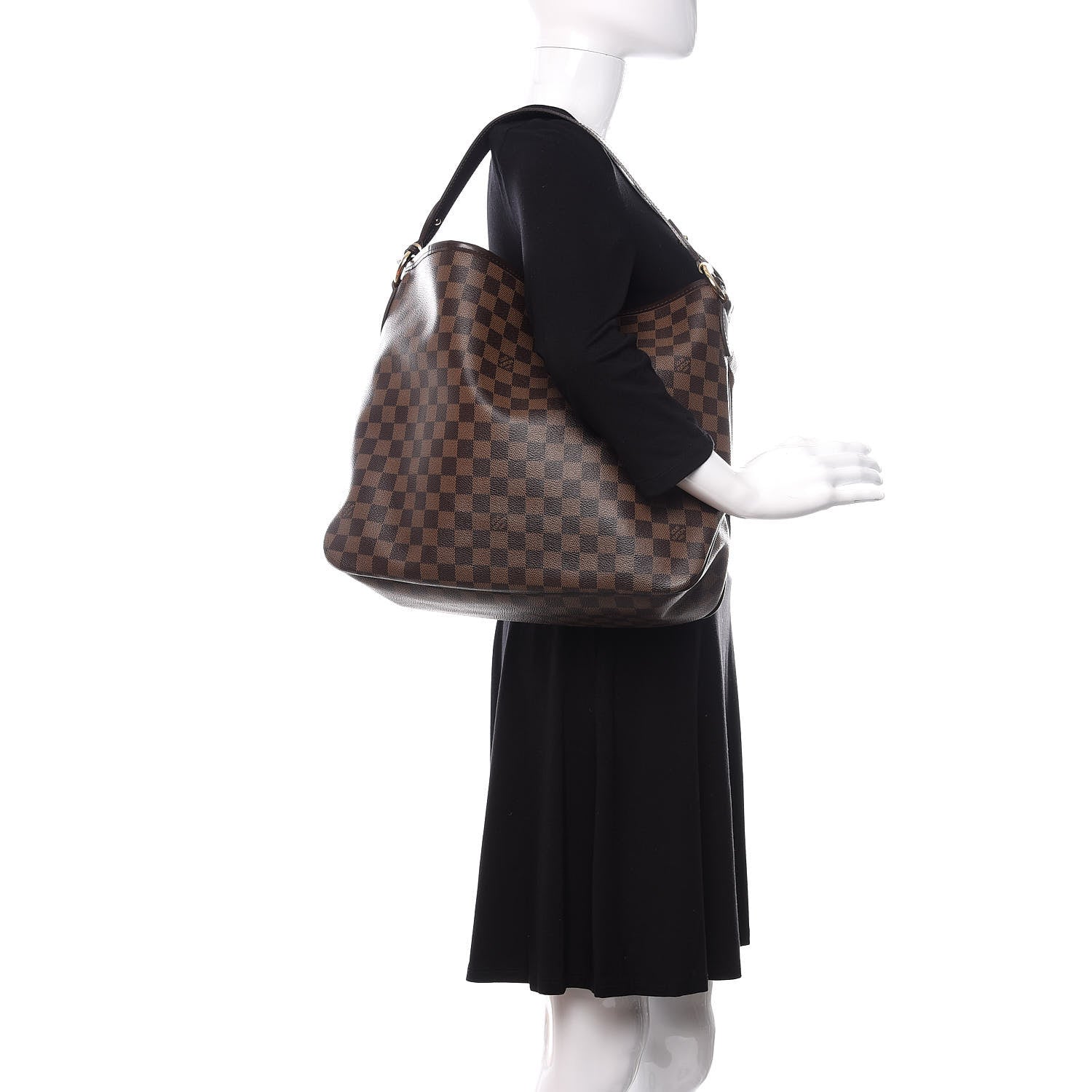 Louis Vuitton Damier Ebene Delightful MM 2 of 11