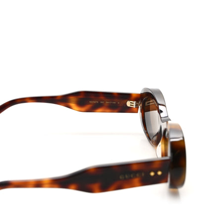 Gucci Acetate Oval Frame GG1527S Sunglasses Tortoise 7 of 8
