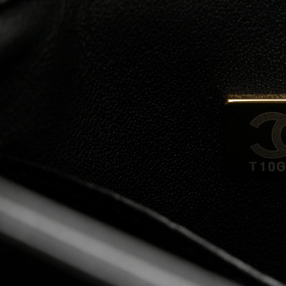 Chanel Lambskin Quilted Medium Trendy CC Flap Dual Handle Bag Black 7 of 10