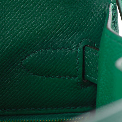 Hermes Epsom Kelly Sellier 28 Vert Vertigo 16 of 38