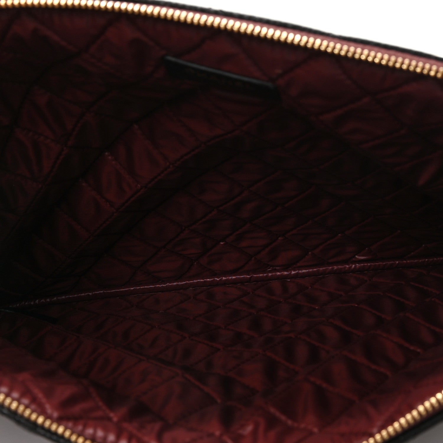 Chanel Caviar Quilted Large Cosmetic Case Black 5 of 8