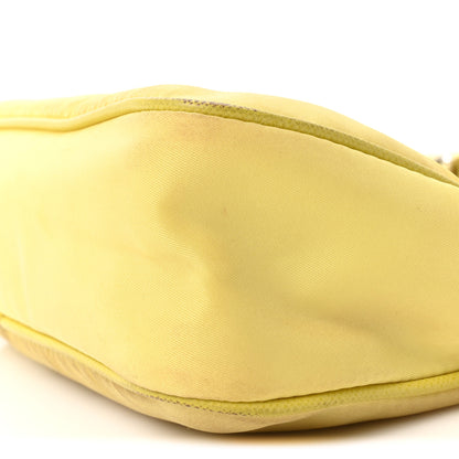 Prada Nylon Saffiano Re-Edition 2005 Shoulder Bag Ananas 10 of 10