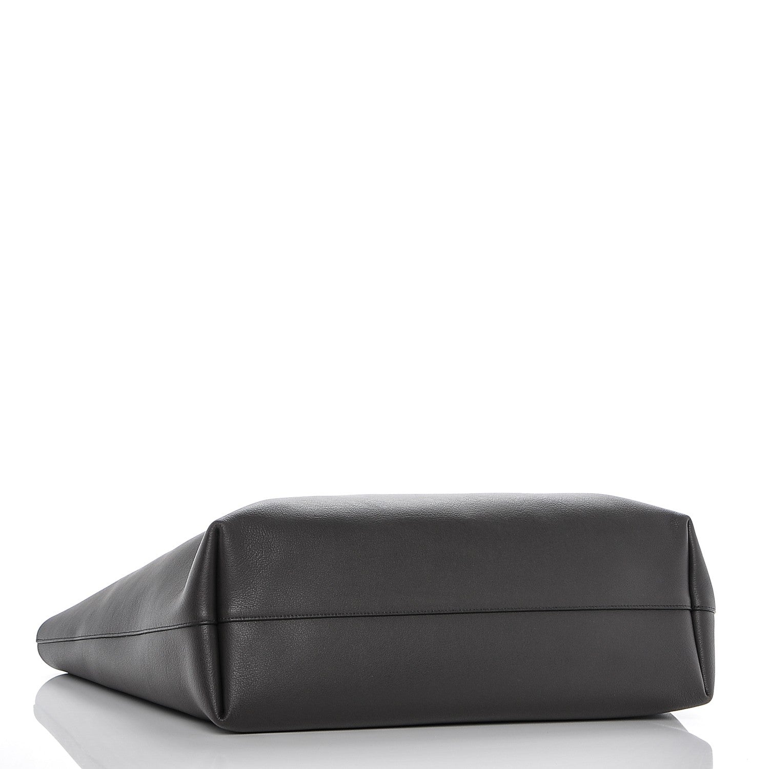 Saint Laurent Calfskin Large Shopping Tote Dark Grey 4 of 6