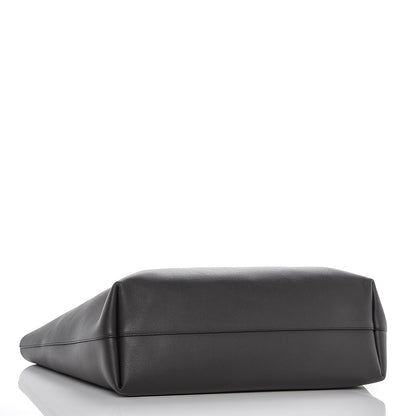 Saint Laurent Calfskin Large Shopping Tote Dark Grey 4 of 6