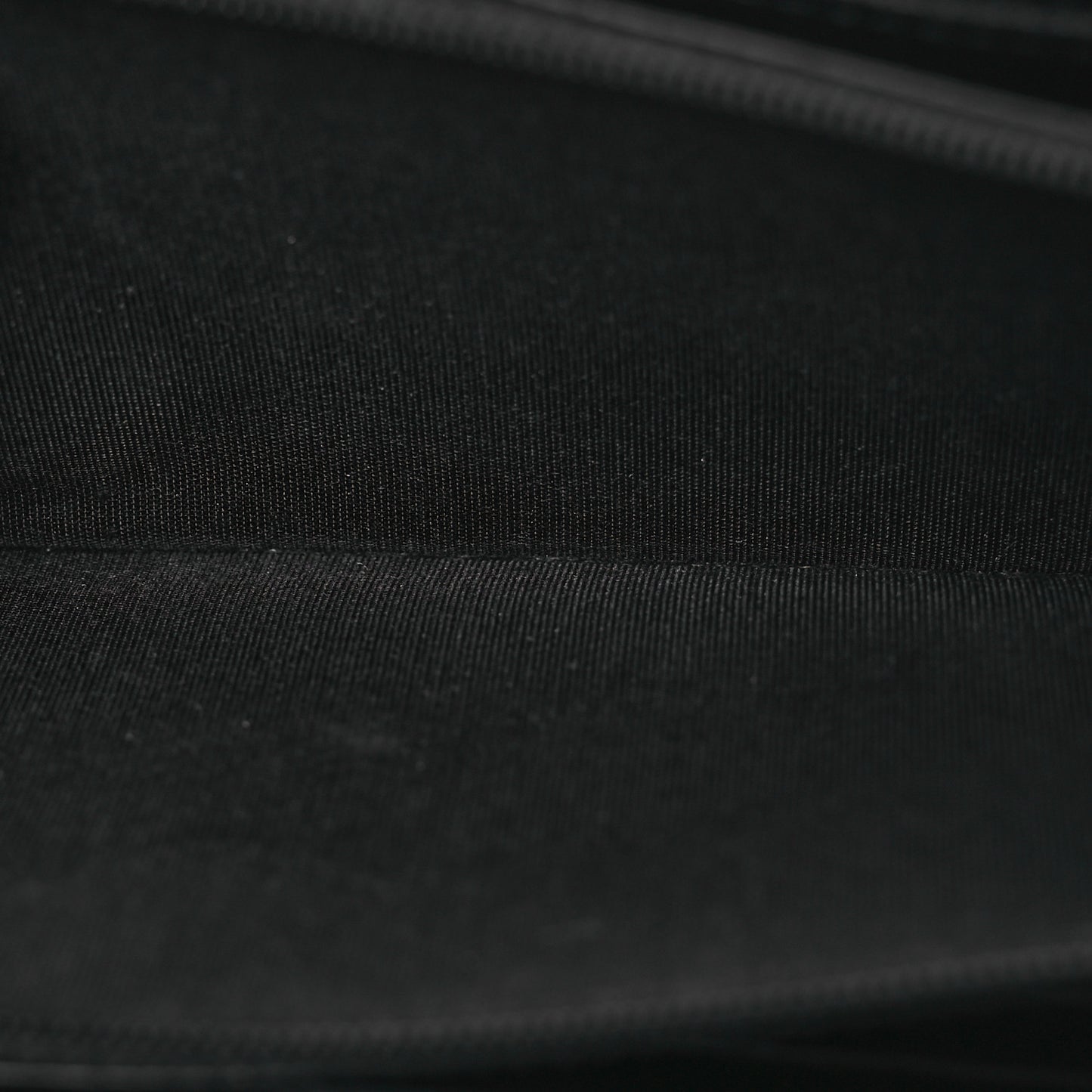 Lambskin Quilted Large Boy Gusset Flap Wallet Black