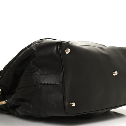 Burberry Calfskin Quilted Beaton Satchel Dark Brown 8 of 10