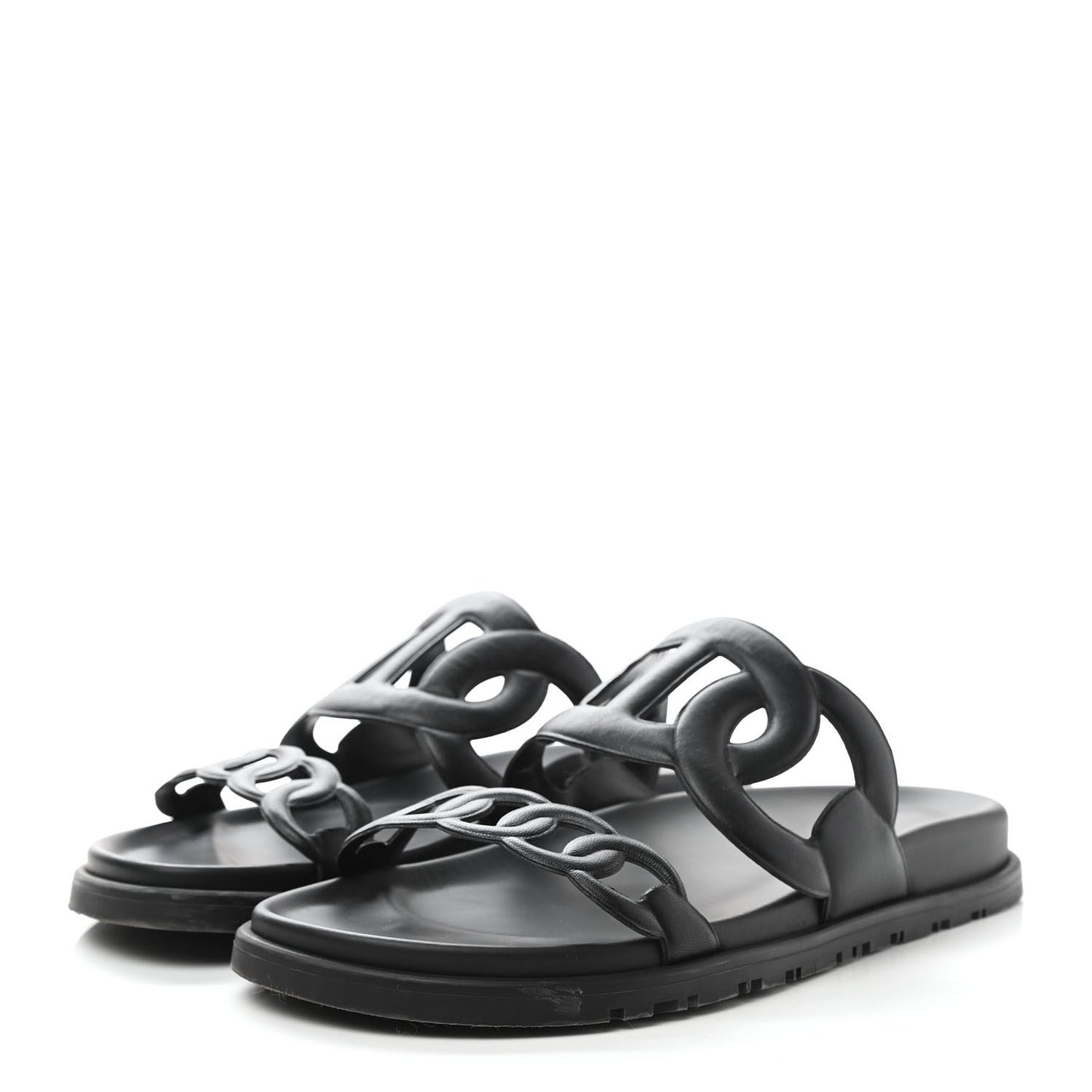 Nappa Extra Sandals 38 Black