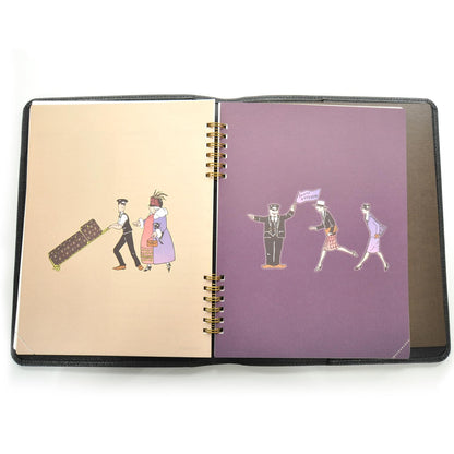 Louis Vuitton Taiga Desk Agenda Cover w Agenda Diary Refill 5 of 7