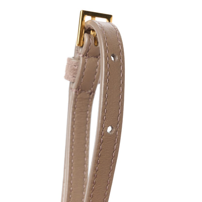Saint Laurent Suede Toy Loulou Shoulder Bag Taupe 15 of 16