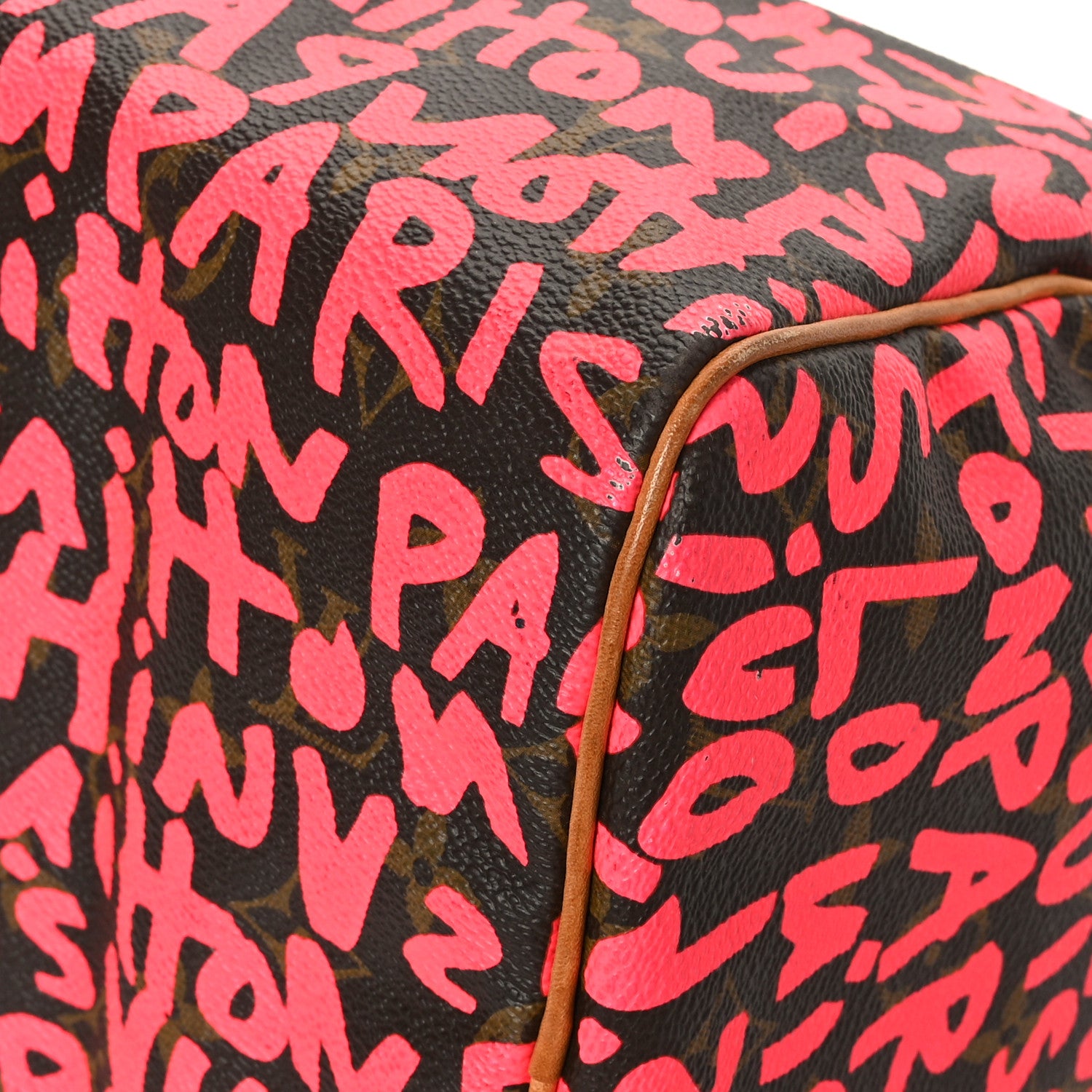 Louis Vuitton Monogram Graffiti Speedy 30 Fuchsia 9 of 11