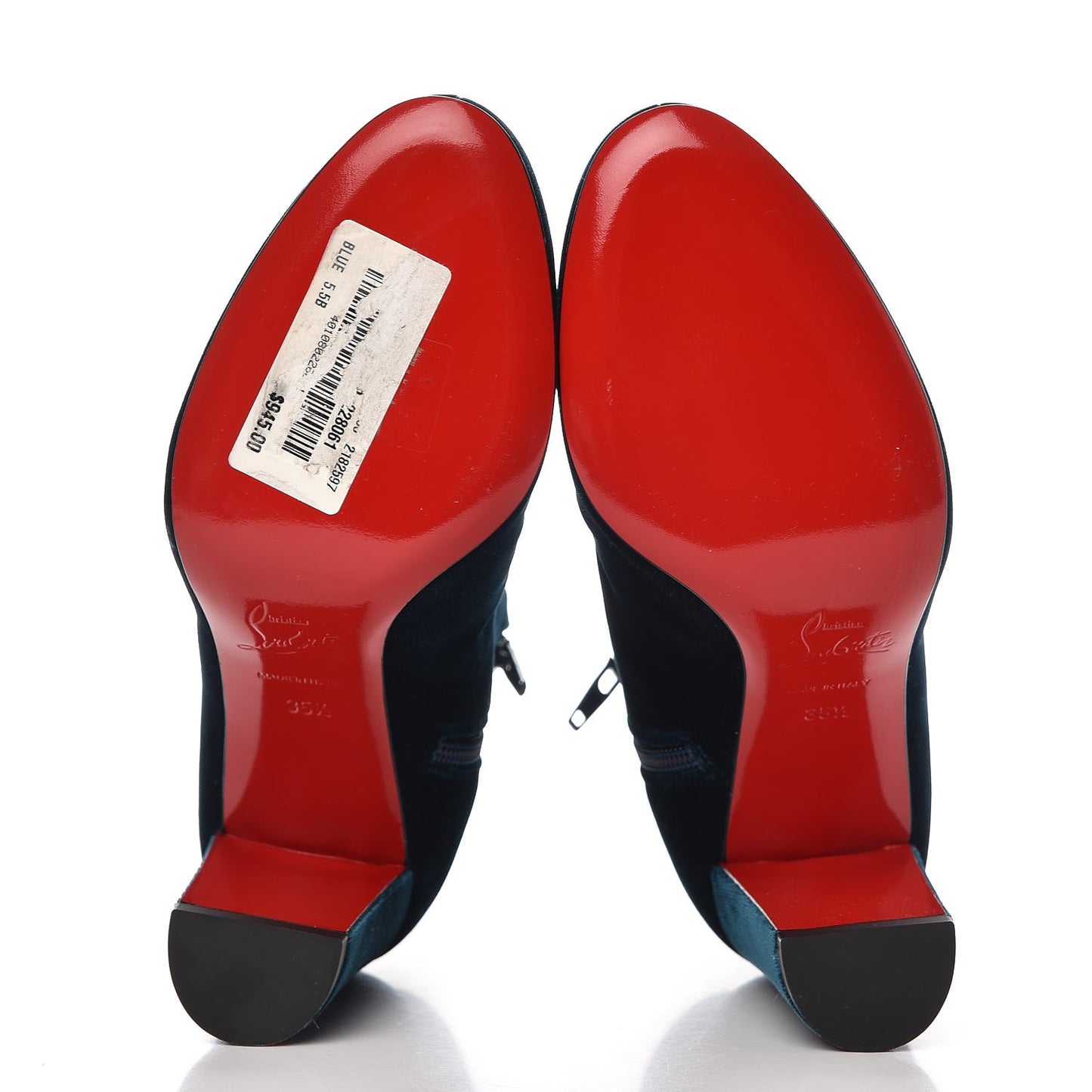 Velvet Moulamax 85 Booties 35.5 Petrol