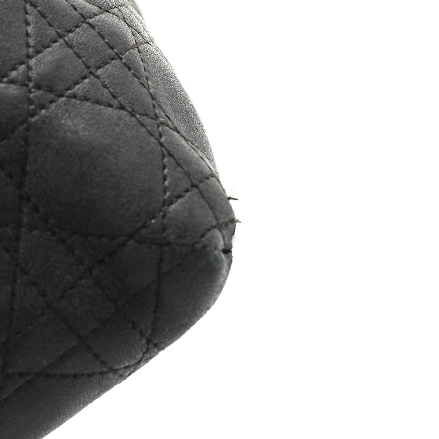 Lambskin Cannage Medium Soft Lady Dior Black