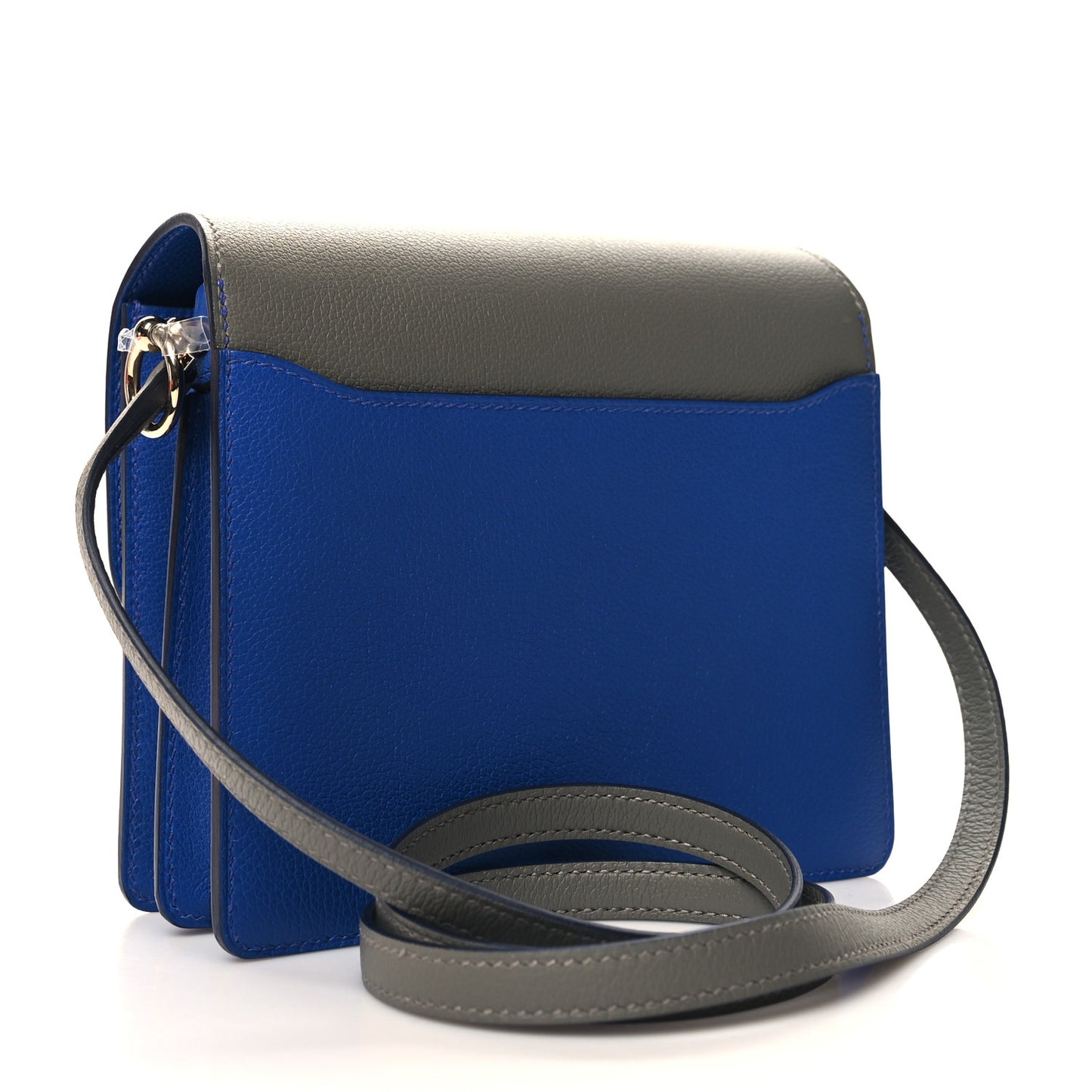 Evercolor Mini Sac Roulis Gris Meyer Bleu Royal