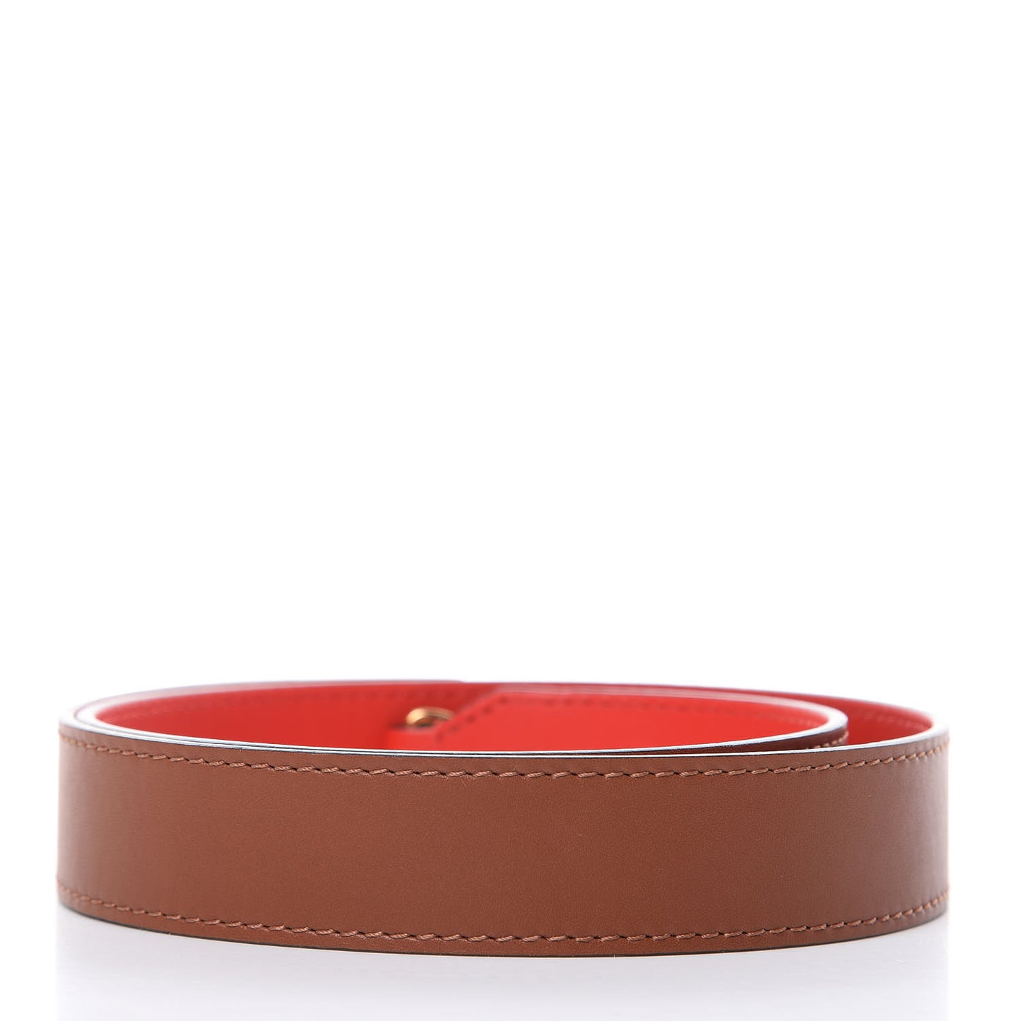 Calfskin Tuileries Shoulder Strap Caramel Rouge