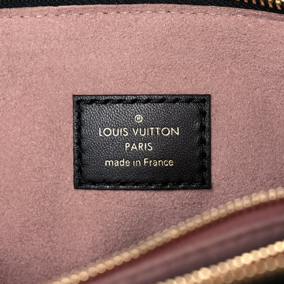 Louis Vuitton Lambskin Embossed Monogram Coussin PM Black 6 of 8