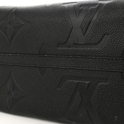Louis Vuitton Empreinte Monogram Giant CarryAll MM Black 11 of 14