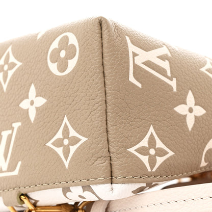 Louis Vuitton Empreinte Monogram Spring in the City Tiny Backpack Kaki Beige Cream 9 of 9