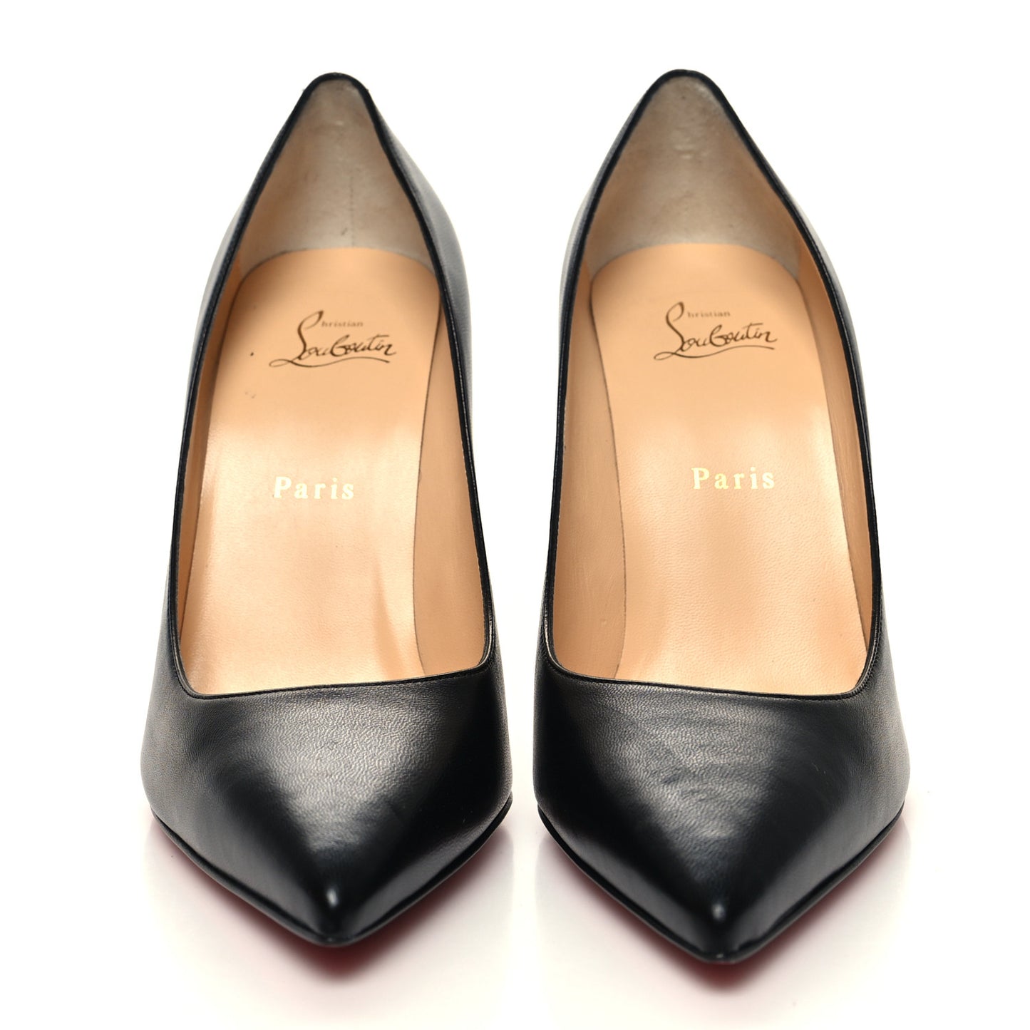 Shiny Nappa Kate 100 Pumps 40.5 Black