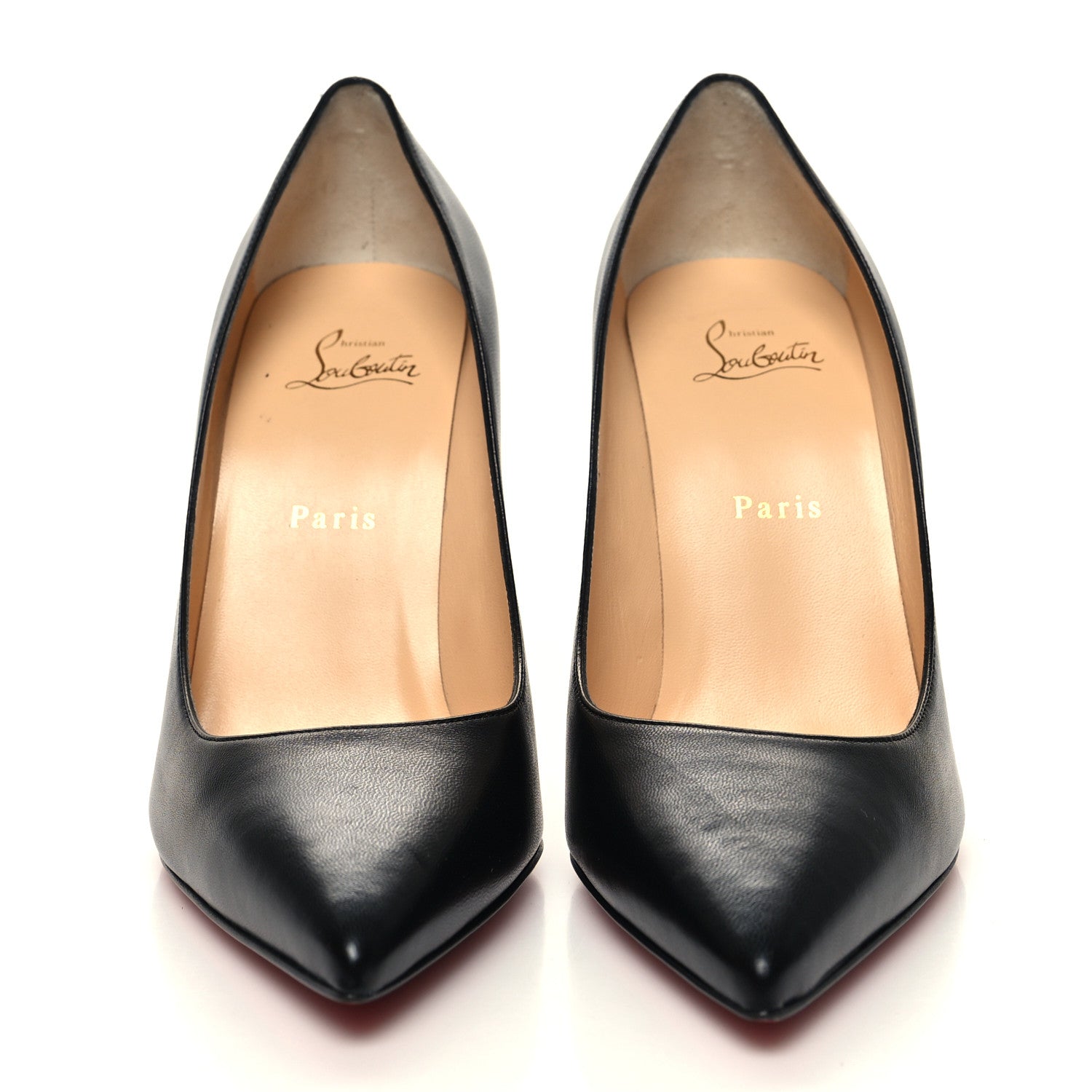 Christian Louboutin Shiny Nappa Kate 100 Pumps 40.5 Black 2 of 7