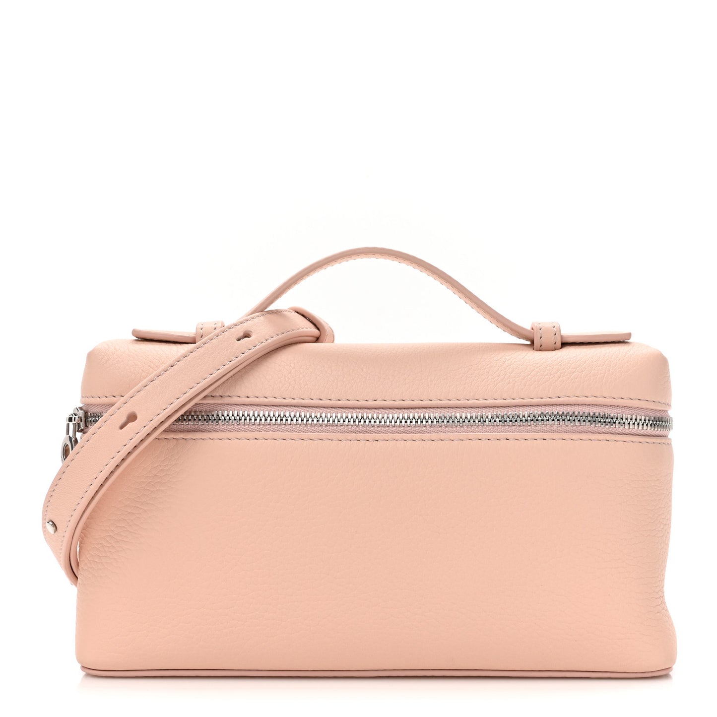 Grained Calfskin L19 Extra Pocket Pouch Candoglia Marble