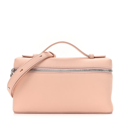 Loro Piana Grained Calfskin L19 Extra Pocket Pouch Candoglia Marble 1 of 9
