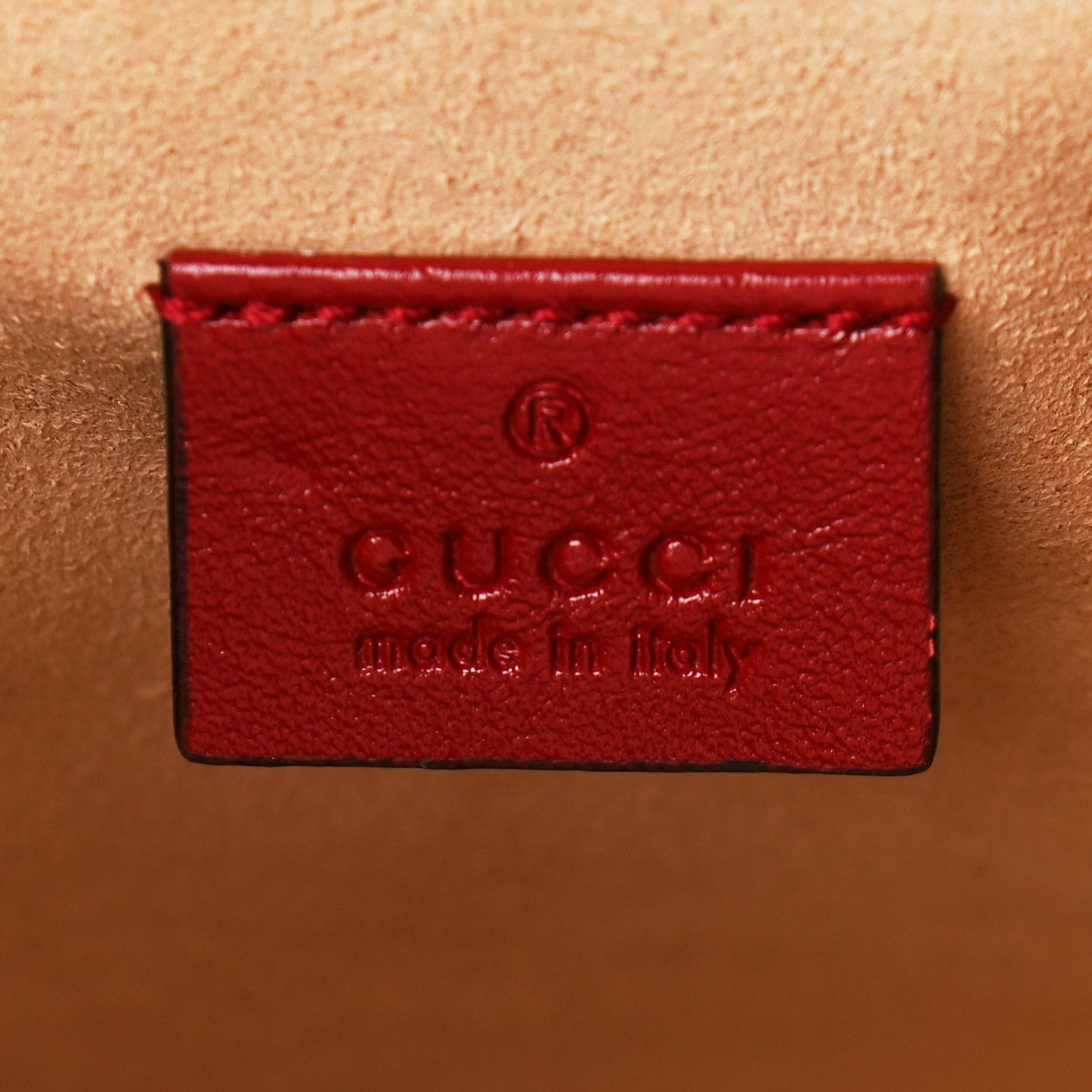 Gucci Calfskin Large Rajah Chain Tote Romantic Cherry 7 of 10