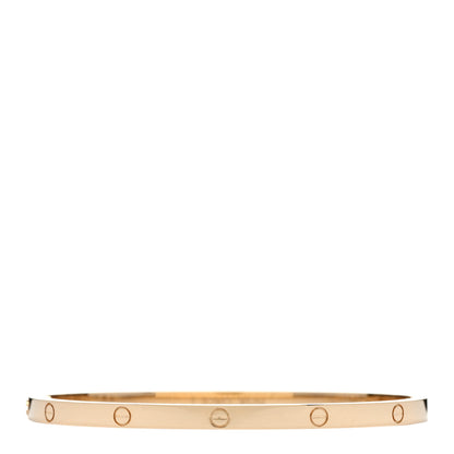 Cartier 18K Yellow Gold Small LOVE Bracelet 17 2 of 6