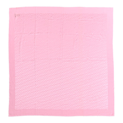 Fendi Wool Silk FF Shawl Pink 1 of 3