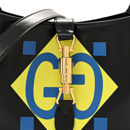 Gucci Calfskin Geometric Small Jackie 1961 Hobo Black 8 of 10