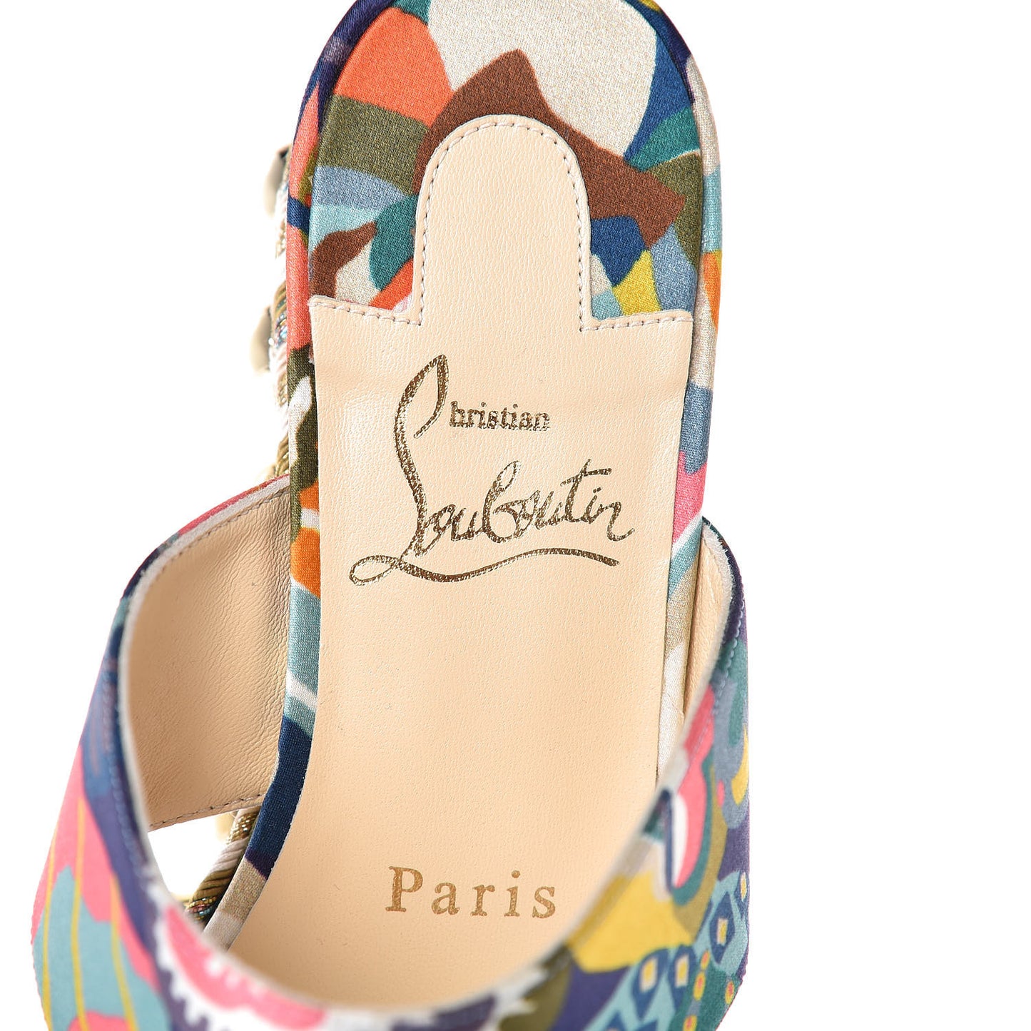 Satin Wallpaper Janitag 60 Platform Sandals 36 Charlotte