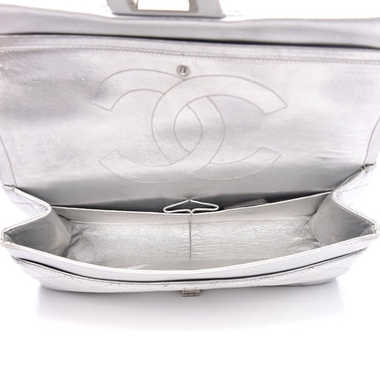 Chanel Metallic Lambskin Quilted 2.55 Reissue 227 Flap Silver 5 of 17