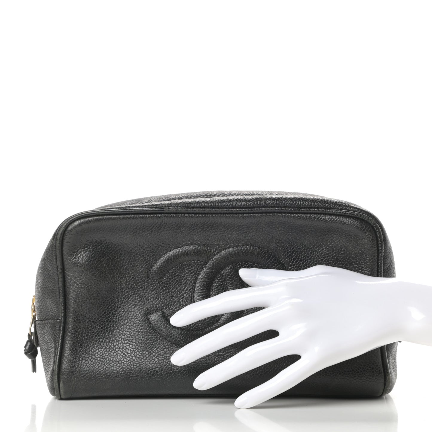 Caviar Timeless CC Cosmetic Pouch Bag Black
