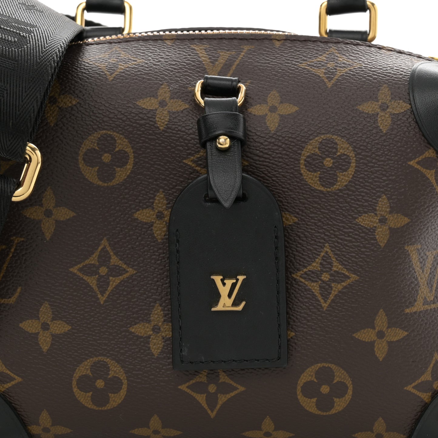 Monogram Petite Malle Souple Black