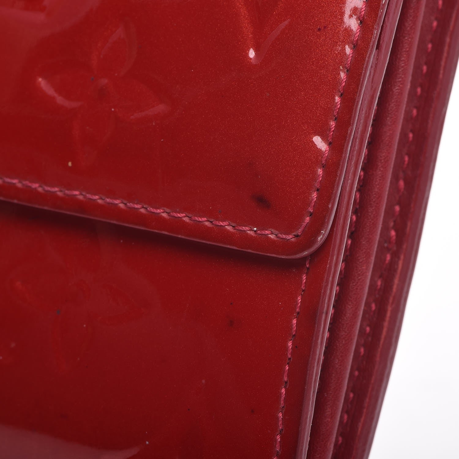 Louis Vuitton Vernis Sarah Wallet Pomme D'Amour 11 of 16